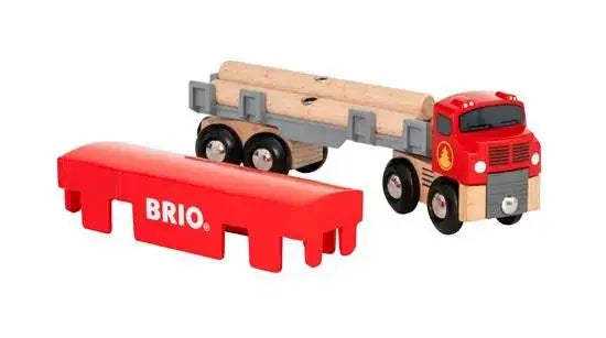BRIO Holztransporter mit Magnetladung Brio