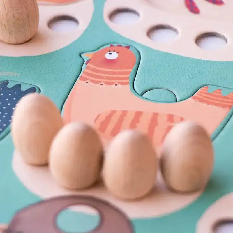 Cluck, cluck the fox. Spiel ab 4 Jahren - FG013U Londji