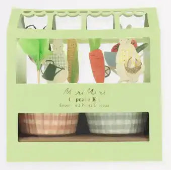 Cupcake Kit Bunny Greenhouse Meri Meri