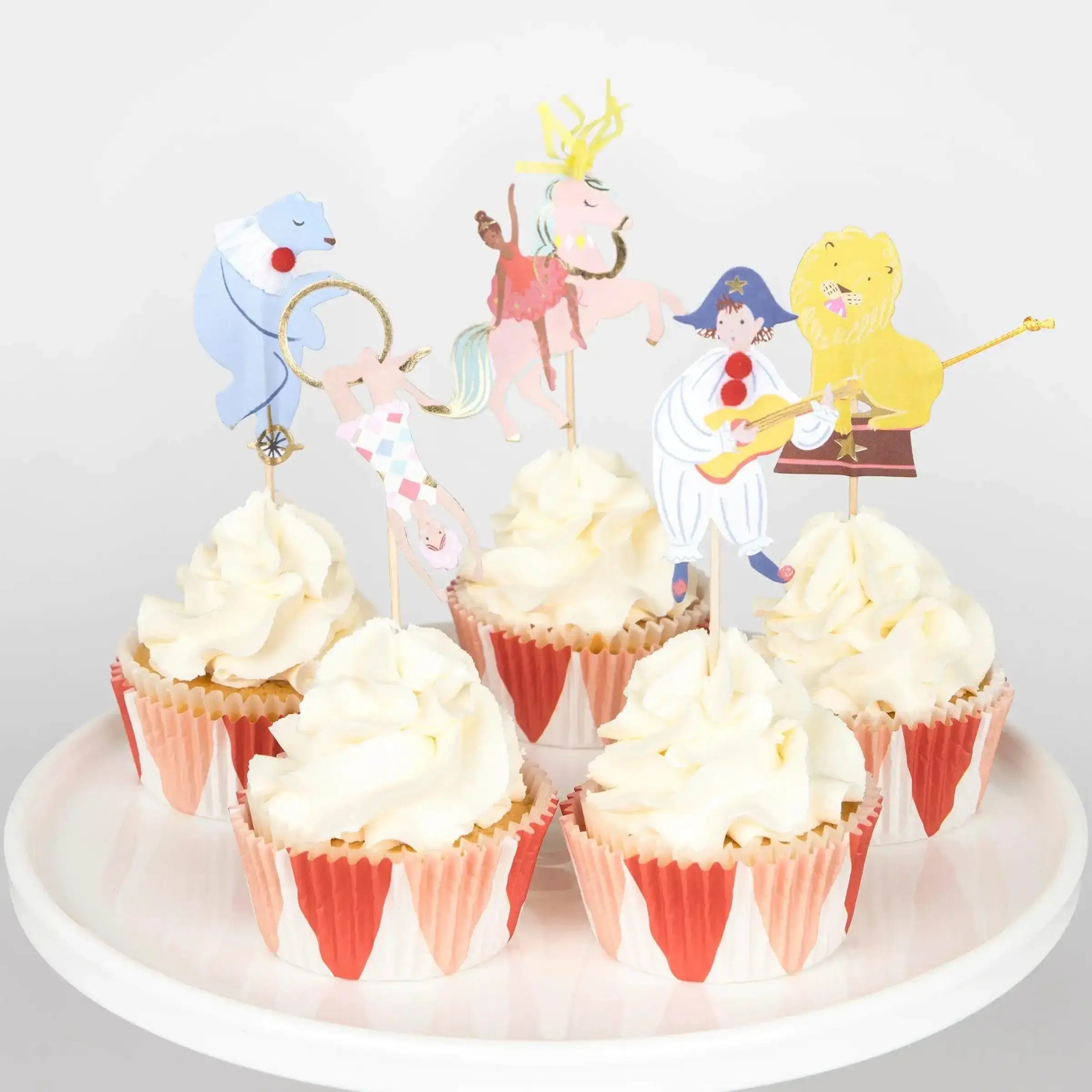 Cupcake Kit Circus - im Zirkuszelt Meri Meri