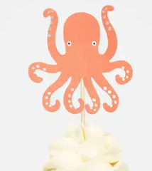 Cupcake Kit Octopus & Shark Meri Meri