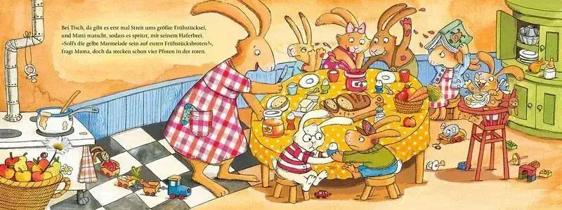 Das große Buch von den sieben kleinen Hasen - 9783751206730 Oetinger Verlag