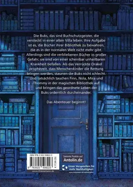 Das Verrückte Orakel / Die magische Bibliothek der Buks Bd.1 - 9783522508223 Thienemann