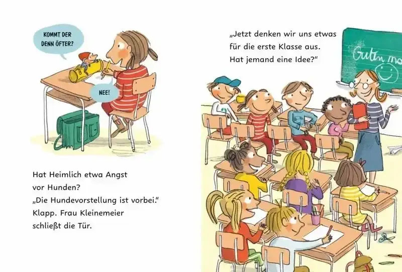 Der kleine Herr Heimlich in der Schule - 9783551691200 Carlsen Verlag
