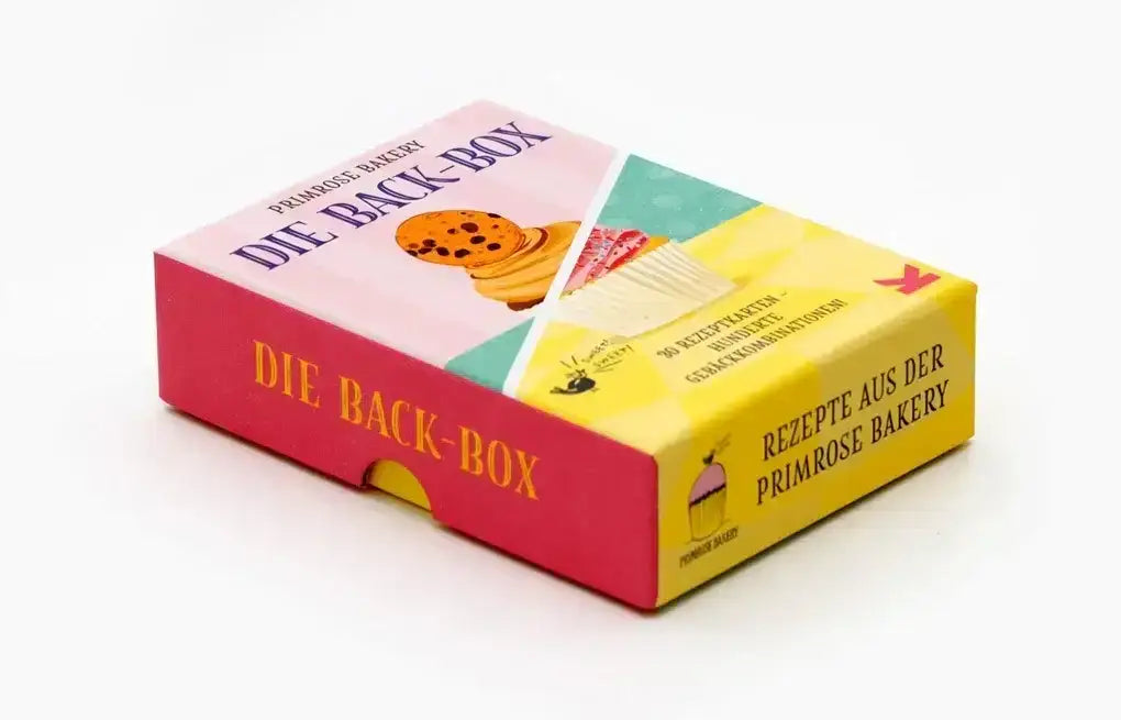Die Backbox - 30 Rezeptkarten, hunderte Kombinationen - 9783962442941 Laurence King Spiele