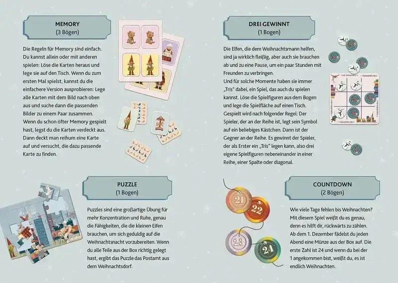 Die fröhliche Weihnachten Spielbox - 9788863127553 White Star