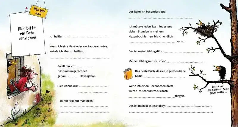 Die kleine Hexe: Mein magisches Freundealbum - 9783522188562 Thienemann