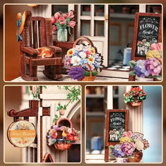 DIY - Flower Boutique Mini Book Nook