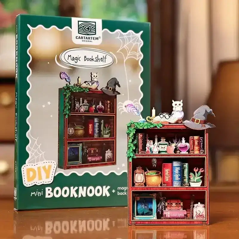 DIY - Magic Bookshelf Mini Book Nook