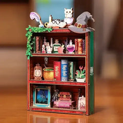DIY - Magic Bookshelf Mini Book Nook