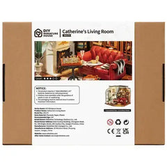 DIY Miniatur - Catherine´s Living room Wohnzimmer - dg175 Robotime