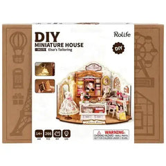 DIY Miniatur - Elsa´s Tailoring DG178 Schneiderei - DG178 Robotime