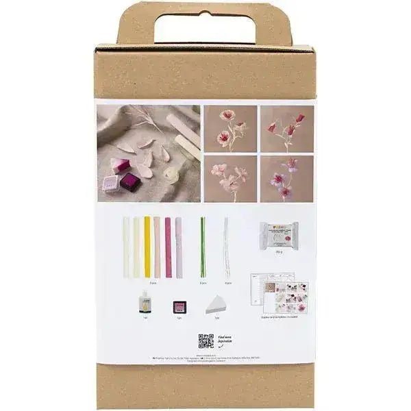 DIY Sets Krepppapier , Pastellfarben, Blume, Kreativ Box - Creativ Company