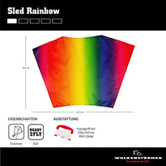 drache-klein-sled-rainbow-kunstundspiel-4 - kunstundspiel 