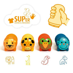 dschungeltiere-stempel-set-4-selbstfarbende-kinderstempel-ab-18-monate-kunstundspiel-2 - kunstundspiel 