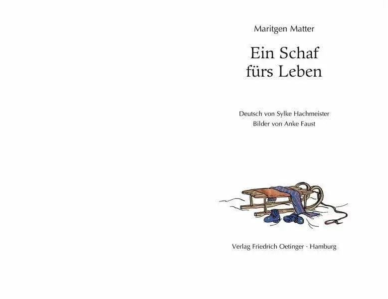 Ein Schaf fürs Leben Oetinger Verlag