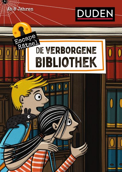Escape-Rätselheft - Die verborgene Bibliothek