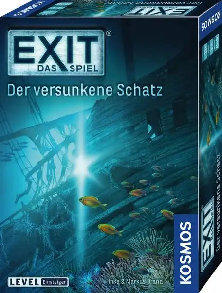 EXIT Das Spiel: Der versunkene Schatz – spannendes Escape-Room-Spiel für Einsteiger mit Unterwasser-Schatzsuche