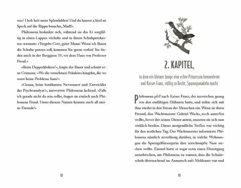 Frag Philomena Freud - Die Perlenspinne - 9783957289827 Knesebeck Verlag