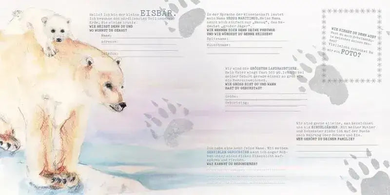 Freundschaftsbuch - Tiere kennenlernen und schützen - 9783772531910 Verlag Freies Geistesleben