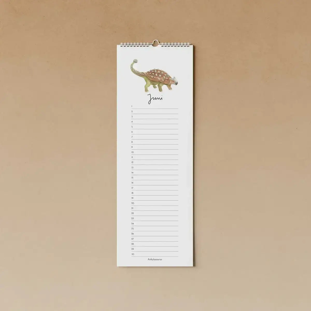 Geburtstagskalender - Dinosaurier - 91176059 tucán y limón