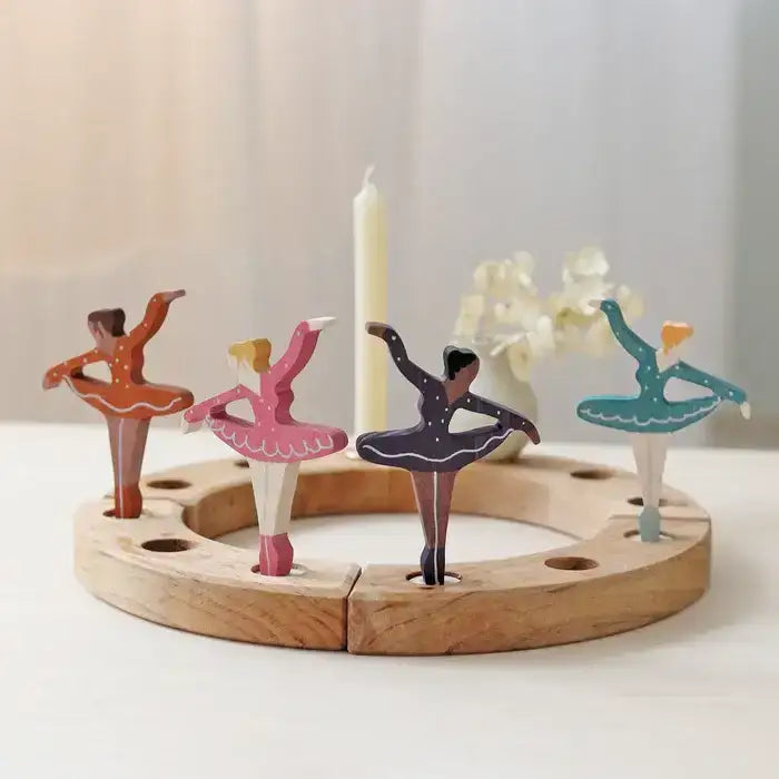 Geburtstagsstecker Ballerina Fliederduft - 03326 Grimms