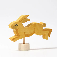 Geburtstagsstecker Hase springend - 04233 Grimms