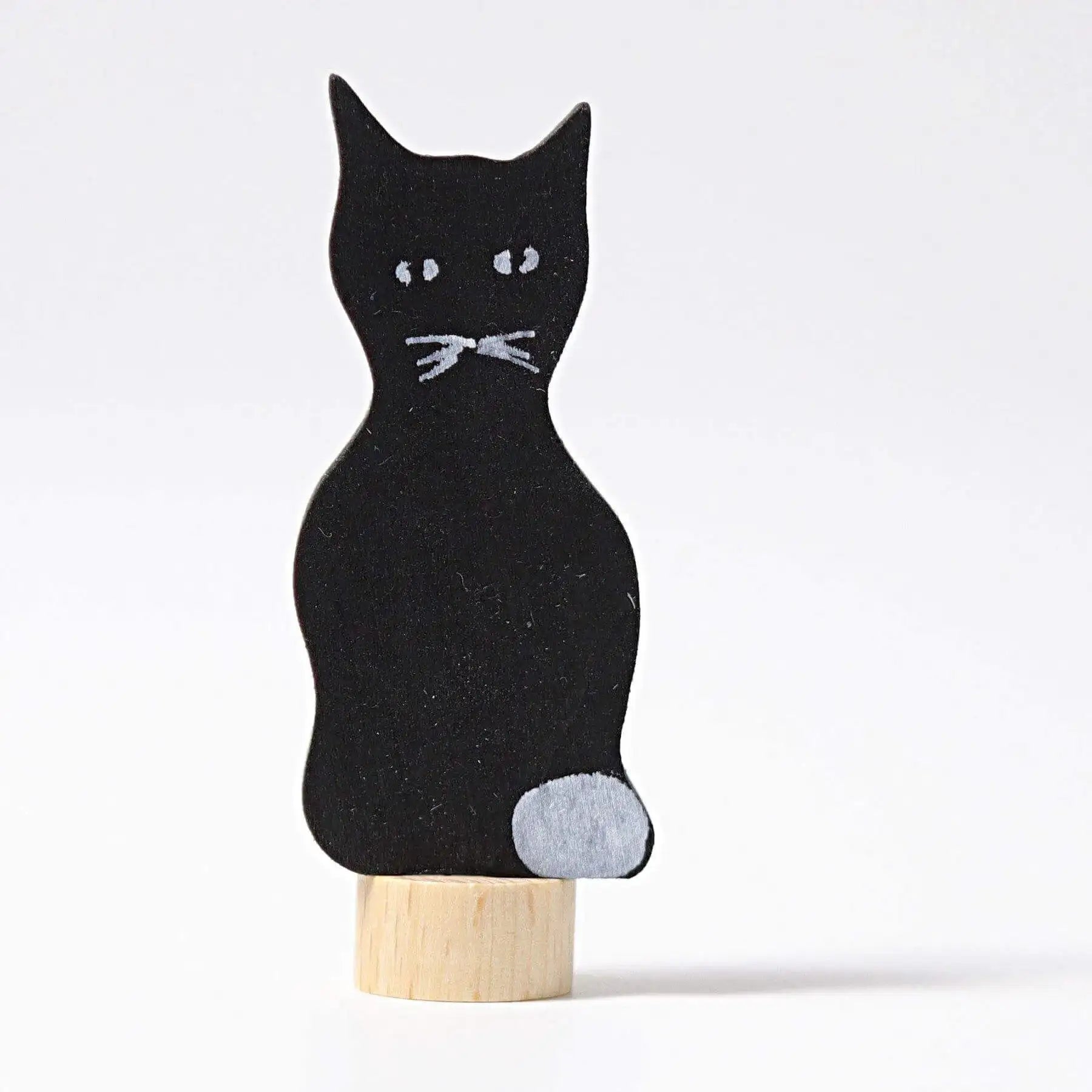 Geburtstagsstecker Katze Grimms