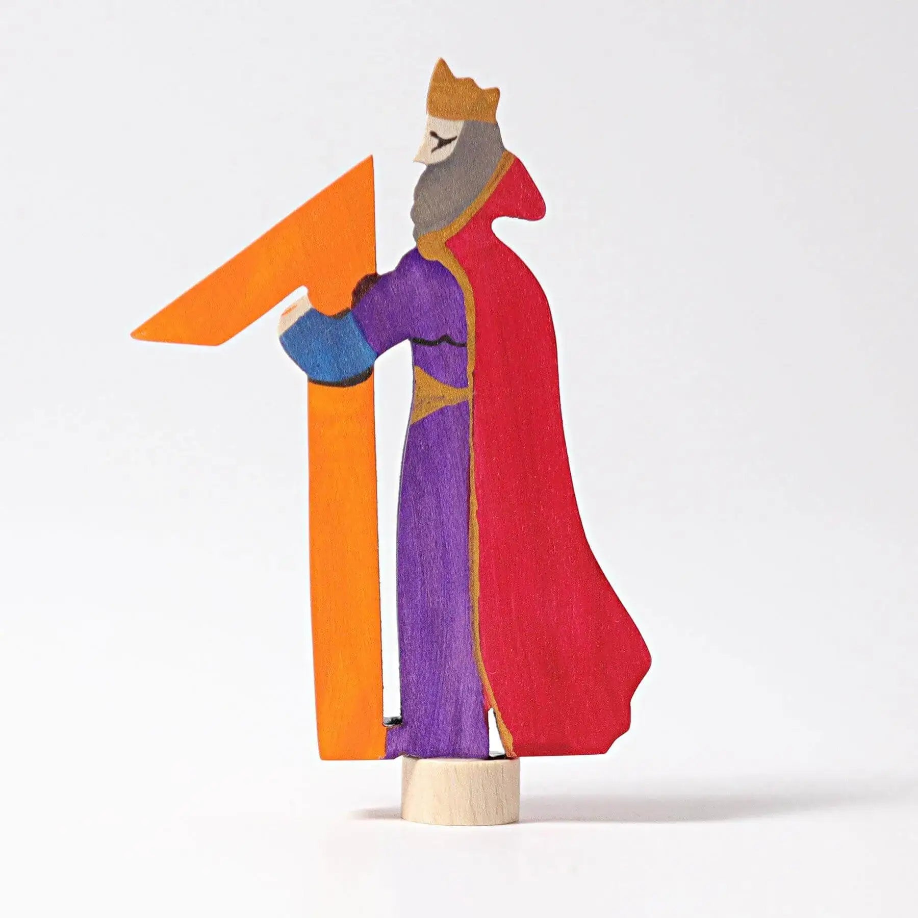 Geburtstagsstecker Märchenfigur Zahl 1 Grimms