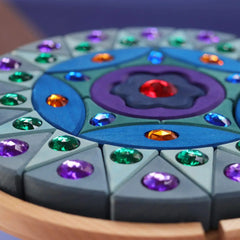 Glitzermandala Grimms