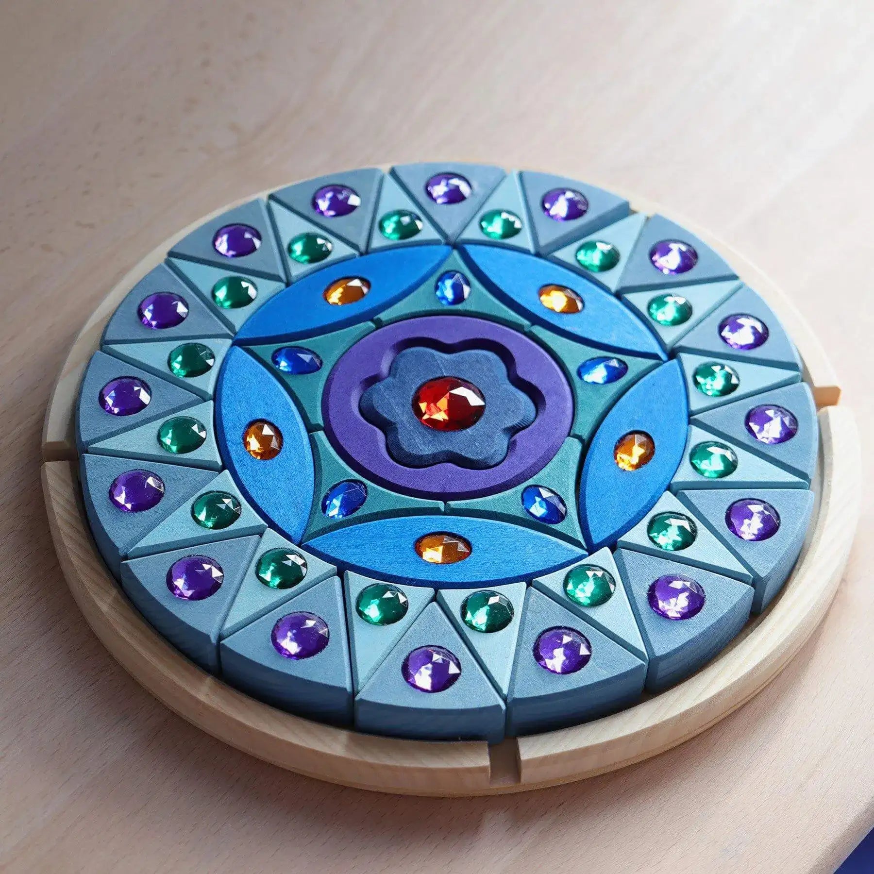 Glitzermandala Grimms