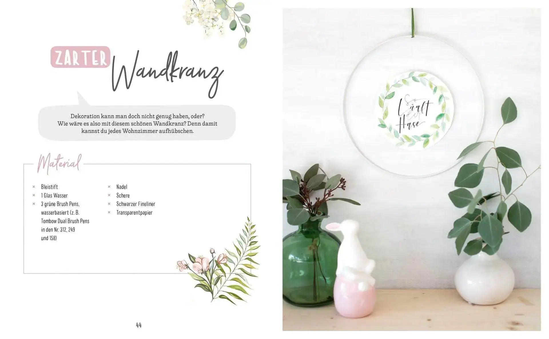 Handlettering Ostern - Frühlingsfrische Oster-Projekte für deine Letterings EMF-Verlag