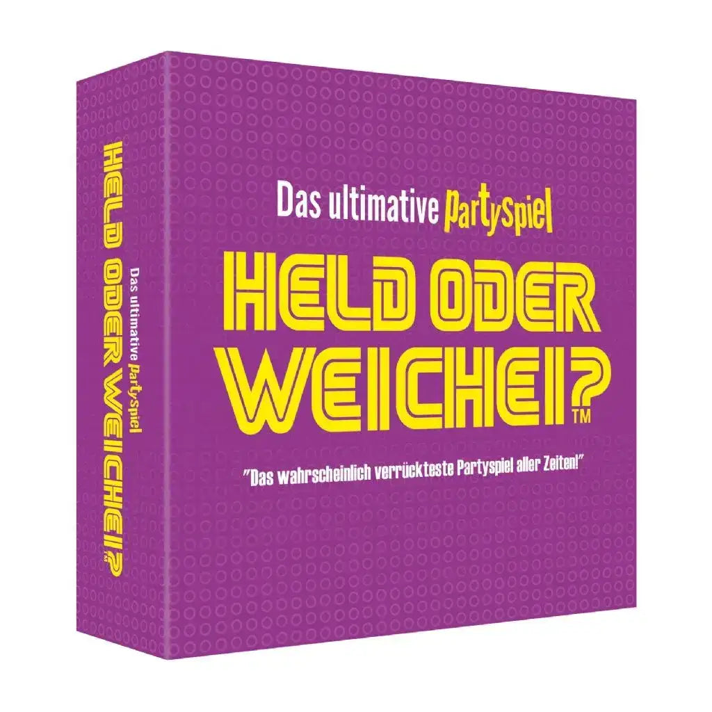 Held oder Weichei? Das extremste Partyspiel aller Zeiten! - 7331672430042 Kylskapspoesi