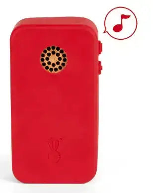 Holzhandy mit 7 Sounds Jura Toys