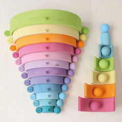 Holzkugeln Pastell Grimms