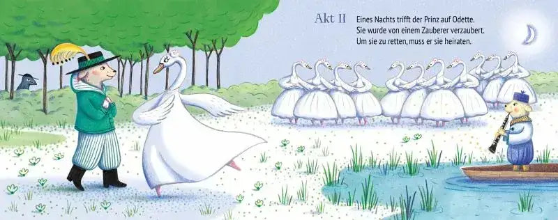 Ich entdecke "Schwanensee'' - Mein kleines Klangbuch - 9783219120301 Annette Betz Verlag