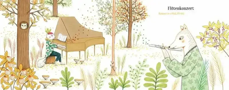 Ich entdecke Vivaldi - Mein kleines Klangbuch - 9783219119169 Annette Betz Verlag