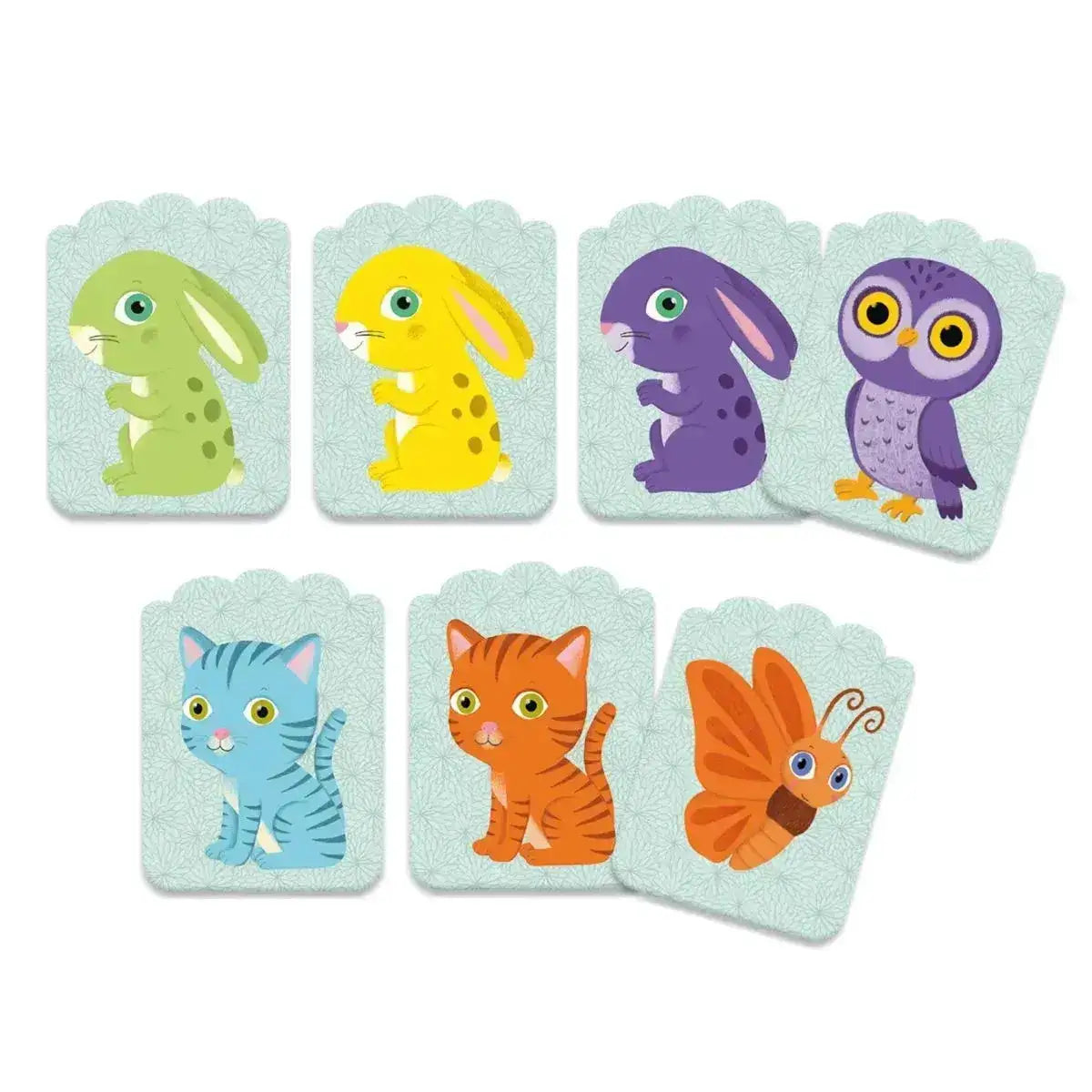 Kartenspiel für Kleine: Little match - DJ05061 Djeco