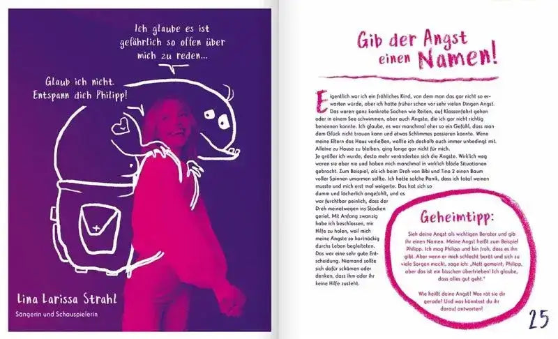 Keine Angst vor der Angst. Ein Buch wie 100 Freundinnen und Freunde - 9783751203654 Oetinger
