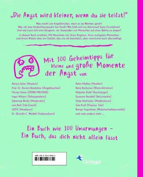 Keine Angst vor der Angst. Ein Buch wie 100 Freundinnen und Freunde - 9783751203654 Oetinger