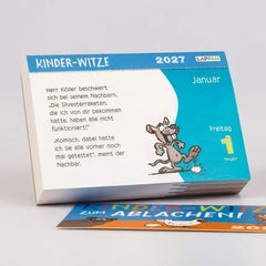 Kinder-Witze zum Ablachen! 2027 :  Mein Kalender für jeden Tag