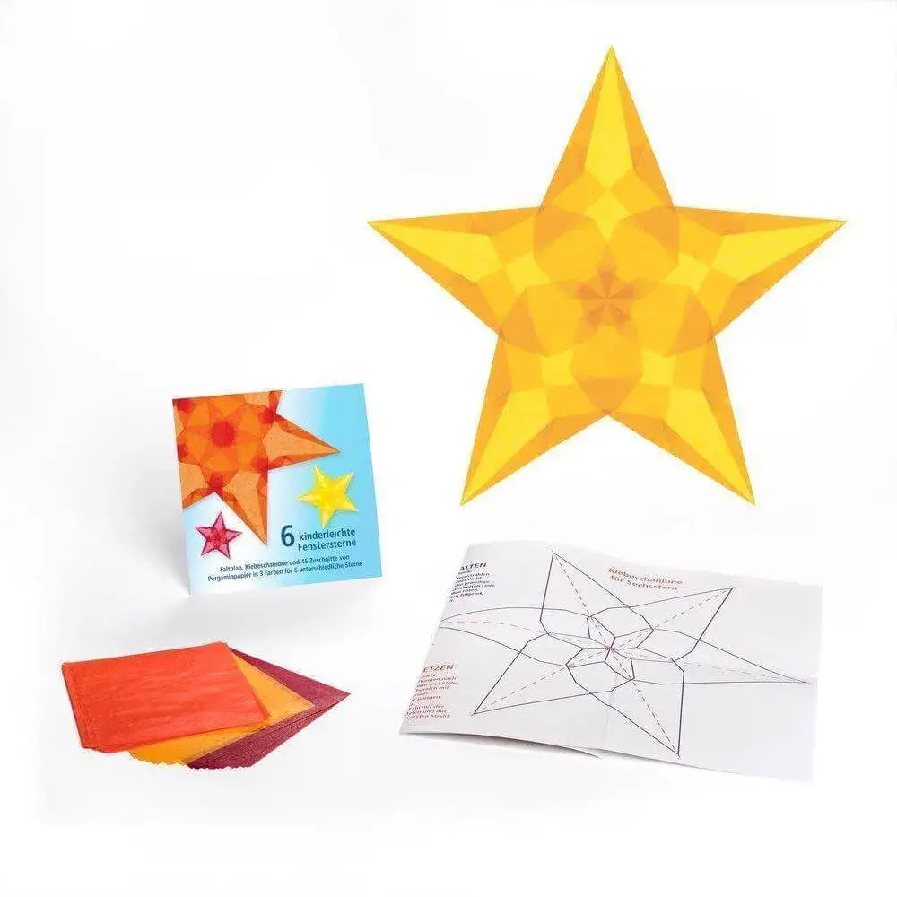 kinderleichte-fenstersterne-rot-gelb-orange-kunstundspiel-1 - kunstundspiel 