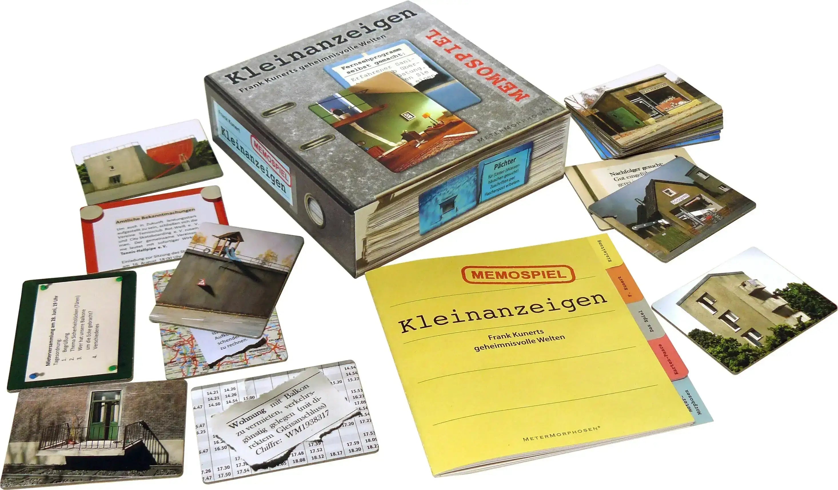 Kleinanzeigen Memo-Spiel mit Spielkarten, Schachtel und Anleitung, kunstundspiel München