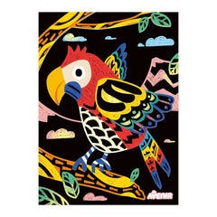 Kratzbilder Vogel - Carletto