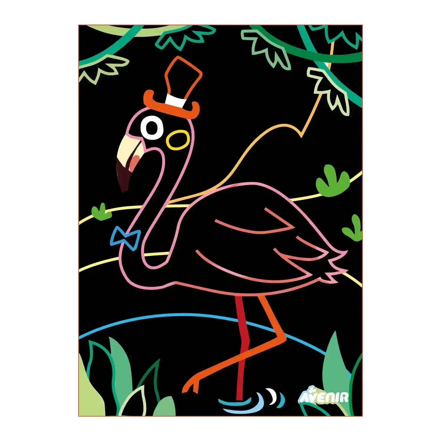 Kratzbilder Vogel - Carletto