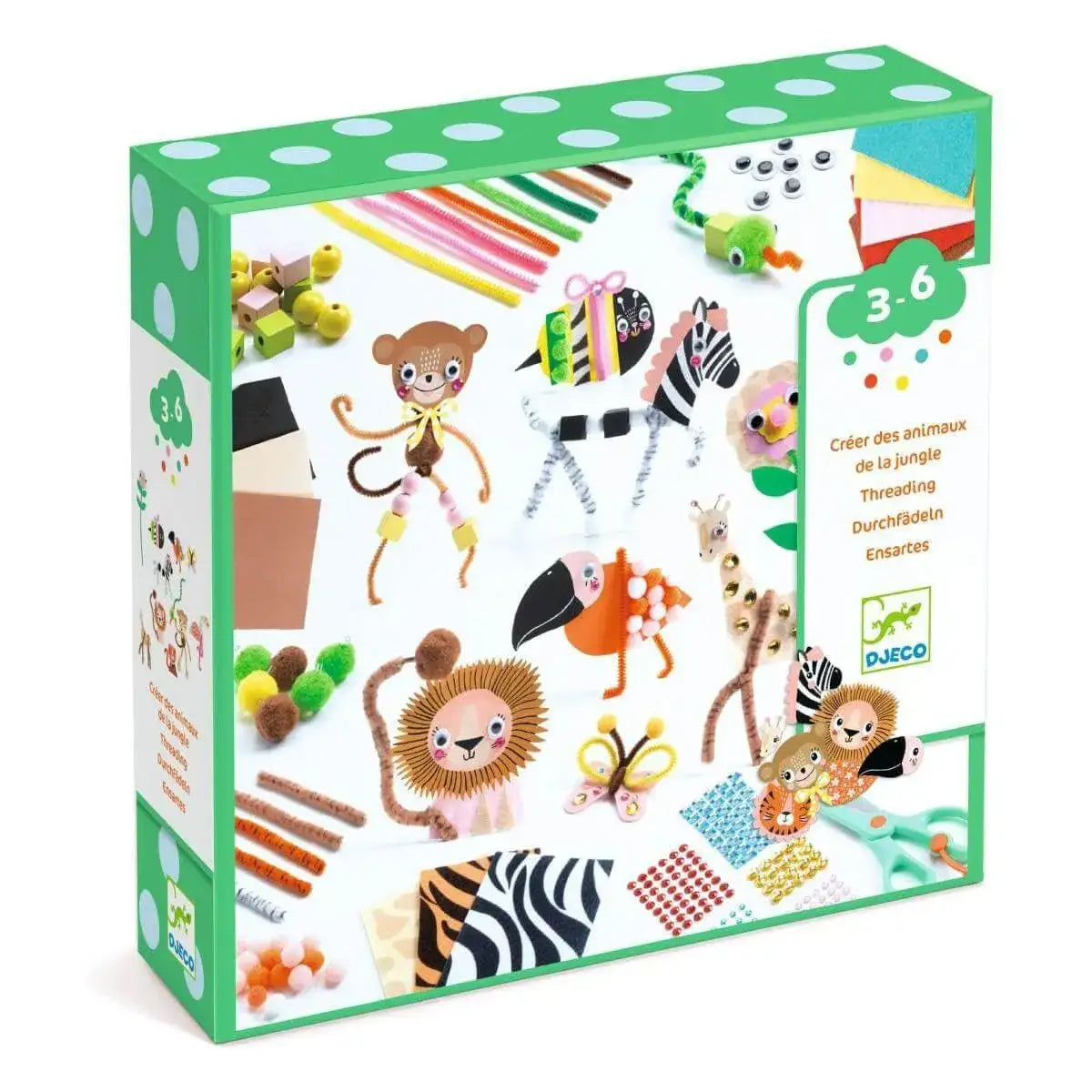 Kreativbox Dschungeltiere Djeco
