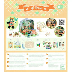 Mi House Olive – Kreatives Modellbau-Set für kleine Künstler - Djeco