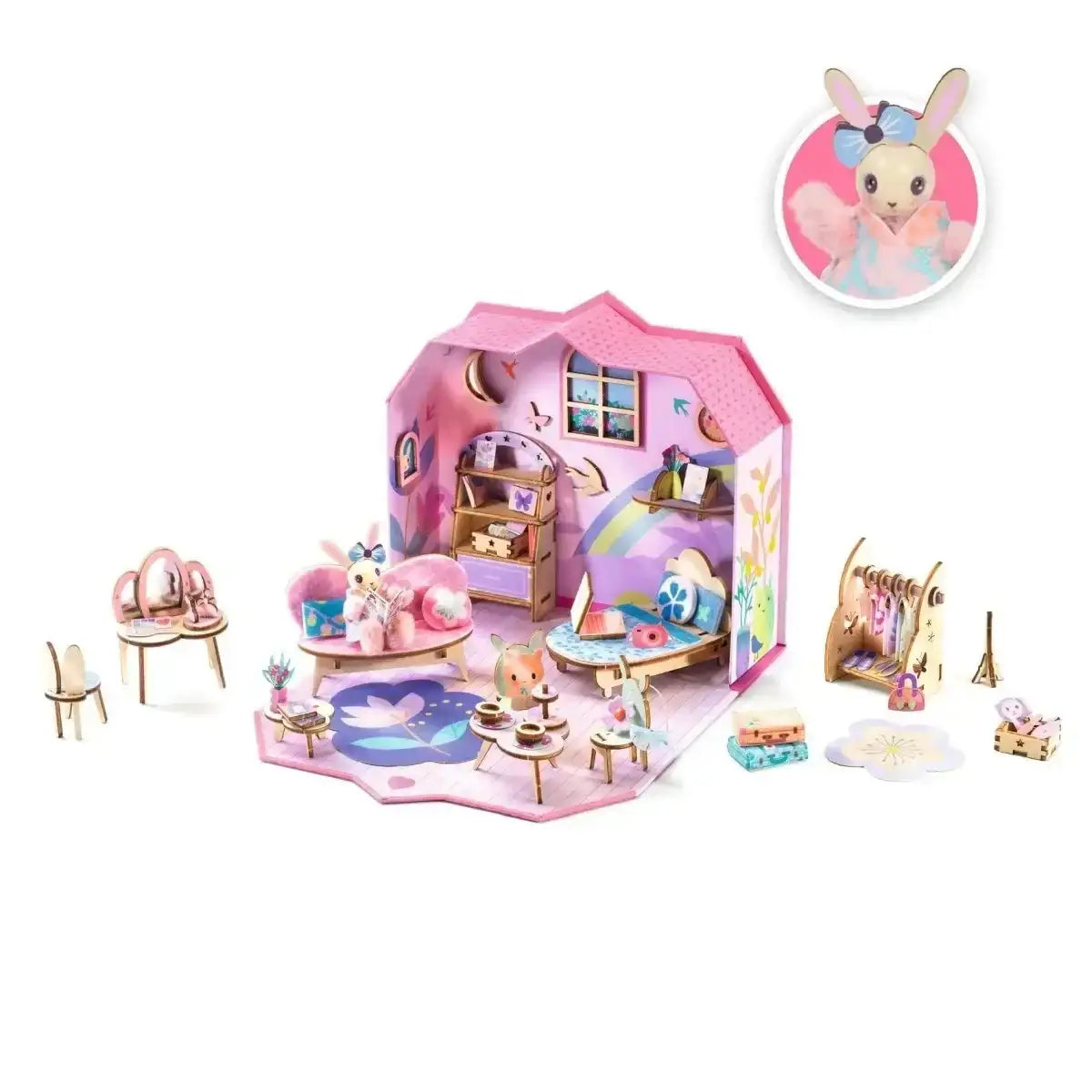 Kreatives Modellbau-Set für kleine Künstler Mi House Rosie - Djeco