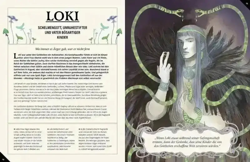 Legendäre Gestalten der nordischen Mythologie - 9783791375854 Prestel Verlag