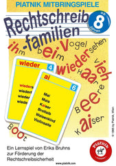 Lernspiel - Rechtschreibfamilien Piatnik